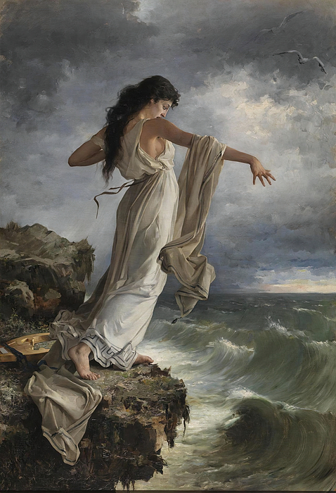 Death Of Sappho #3 Jigsaw Puzzle by Miguel Carbonell Selva - PX