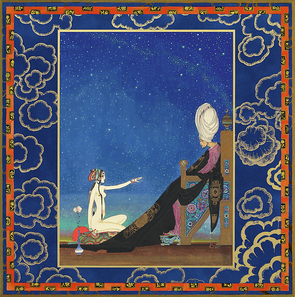 Arabian Nights by Kay Nielsen - Scheherazade and Shahryar Jigsaw