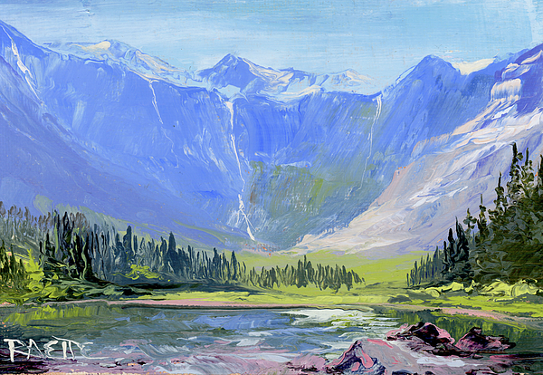 Glacier National Park Art