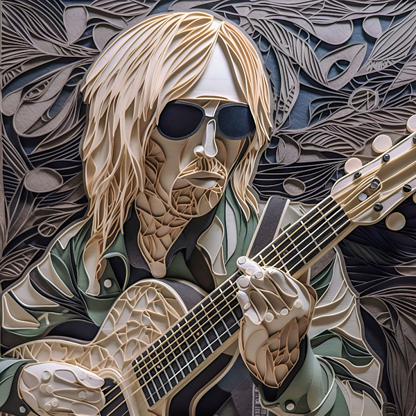Tom Petty Digital+art