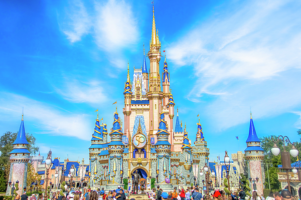 Cinderella Castle at Walt Disney World Jigsaw Puzzle by Mark