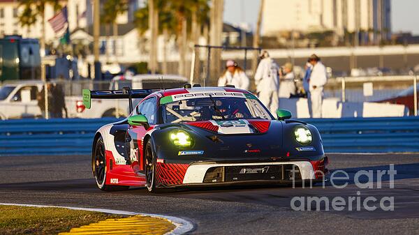Iconic racing car Porsche 911 GT3 R RS1 Team IMSA 12h Sebring USA 2026 ...
