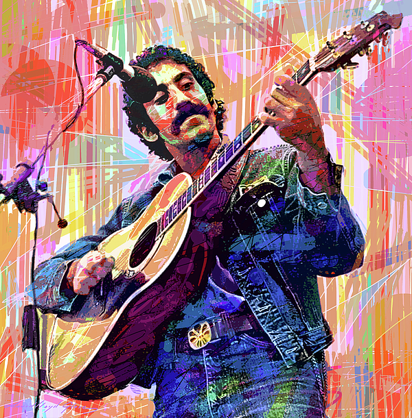 Jim Croce -time In.a Bottle Jigsaw Puzzle by David Lloyd Glover
