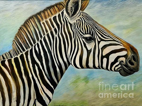 painting-zebra-wildlife-nature