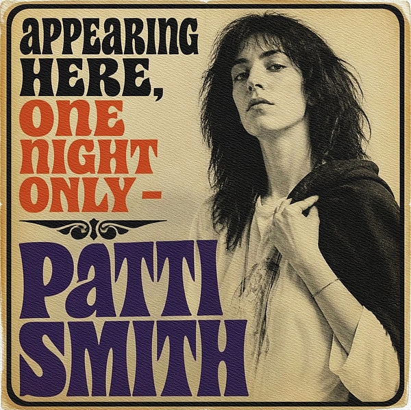 Patti Smith Event Poster Jigsaw Puzzle by Esoterica Art Agency