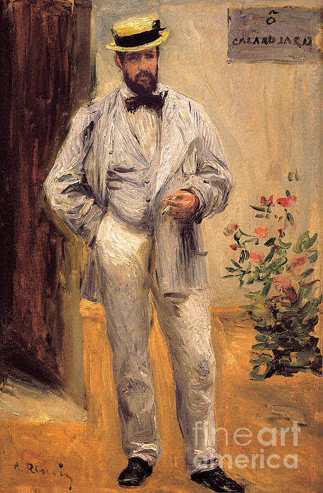 Portrait of Charles Le Coeur Tapestry by Pierre-Auguste Renoir