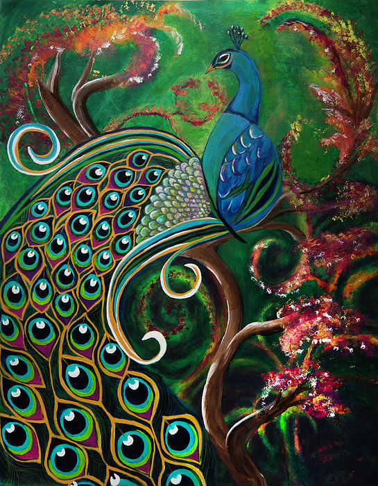 Feather Paintings