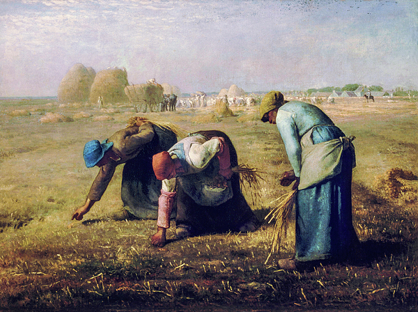 The Gleaners by Jean Francois Millet 1857 Jigsaw Puzzle by Jean