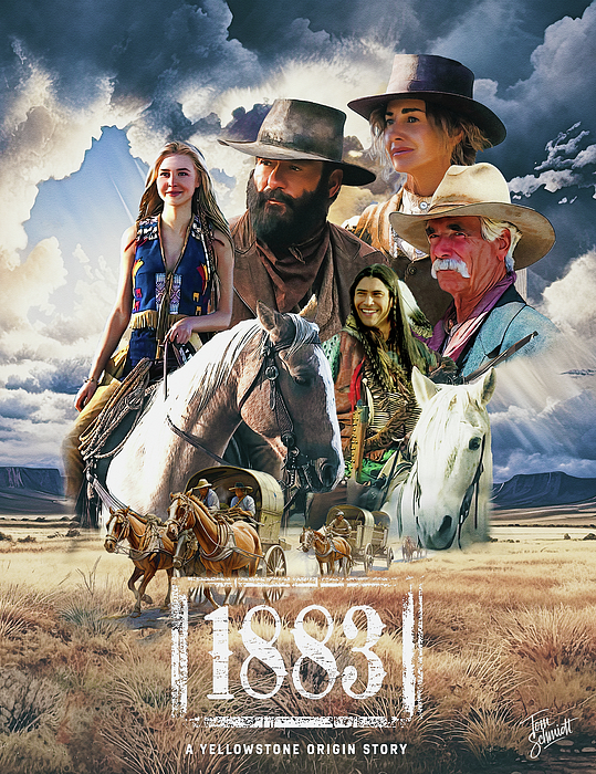 Yellowstone 1883 Jigsaw Puzzle by Tom Schmidt - Wonderland Puzzles