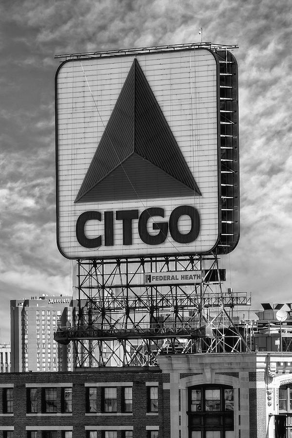 Citgo Sign in Boston Skyline Photograph - Citgo Sign Kenmore Square Boston #2 by Susan Candelario