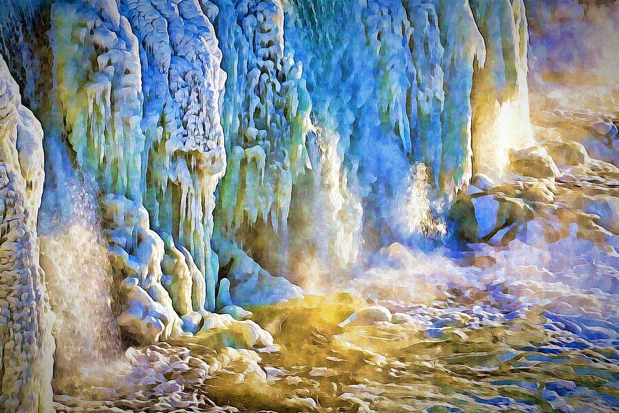 Frozen Waterfall #2 Photograph by Tatiana Travelways