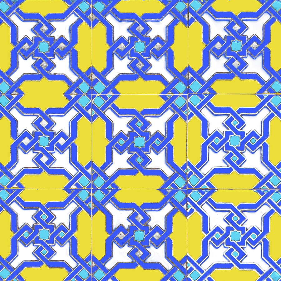 Geometrical Fantasy #1 Painting by AM FineArtPrints