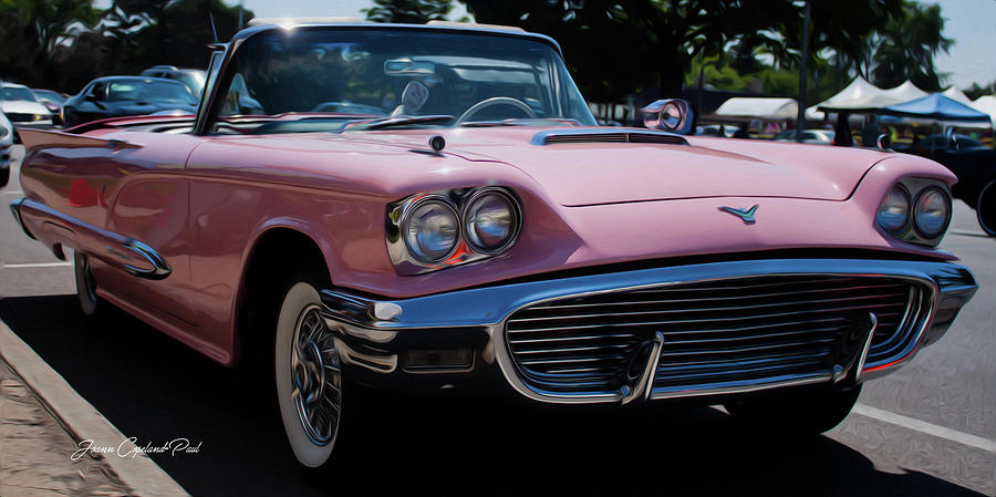 1959 Ford Thunderbird Convertible Photograph by Joann Copeland-Paul