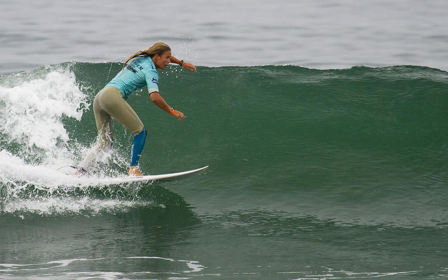 Surfer Girl Paige Hareb #3 Photograph by Waterdancer 