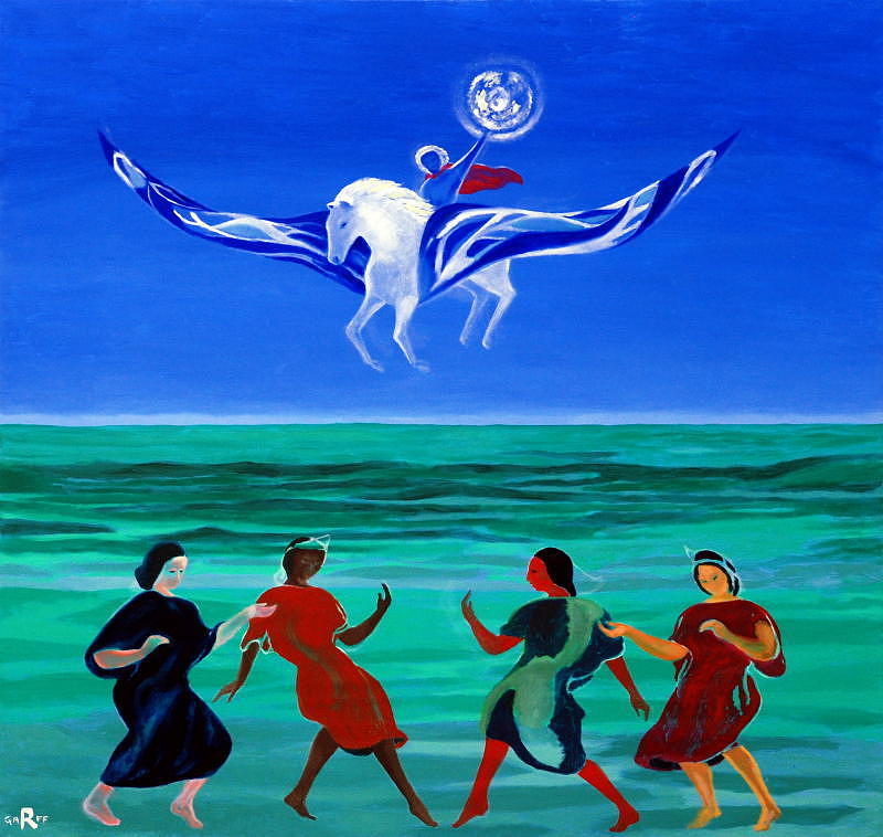 Sons of the Sun Painting by Enrico Garff