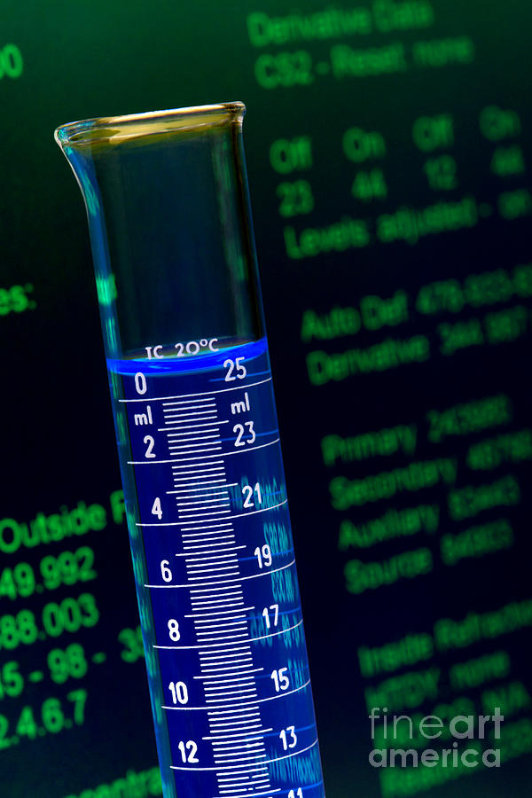 Laboratory Experiment in Science Research Lab #44 Photograph by Olivier Le Queinec