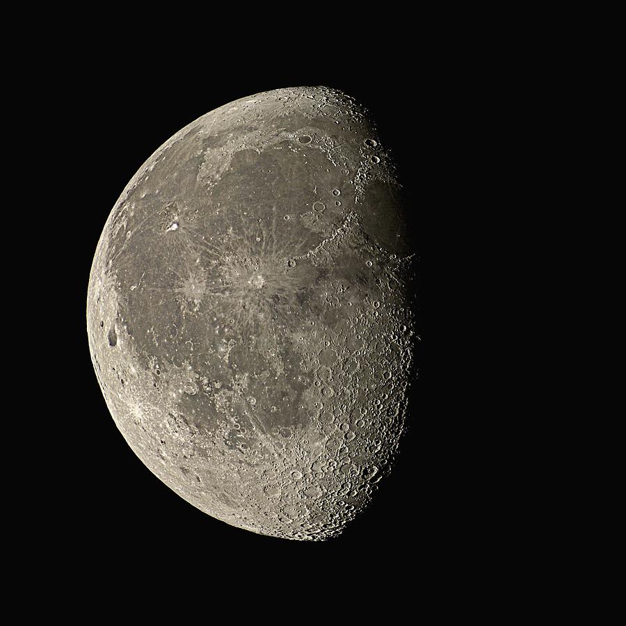 Waning Gibbous Moon #5 by Eckhard Slawik / Science Photo Library