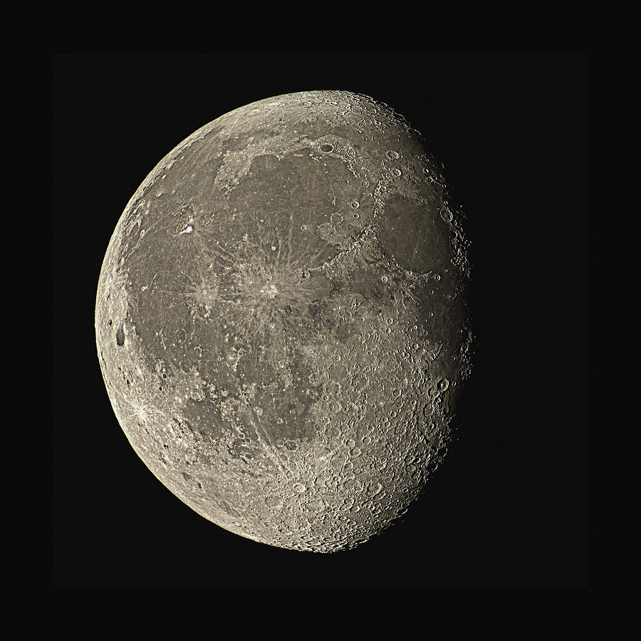 Waning Gibbous Moon #6 by Eckhard Slawik / Science Photo Library