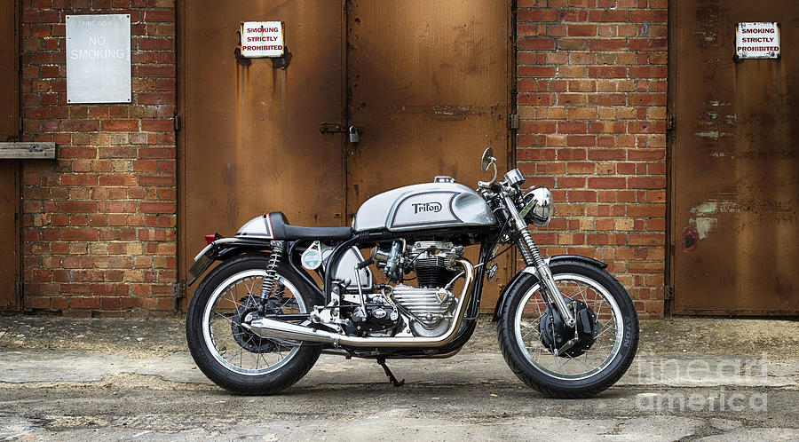 60s Triton Cafe Racer by Tim Gainey