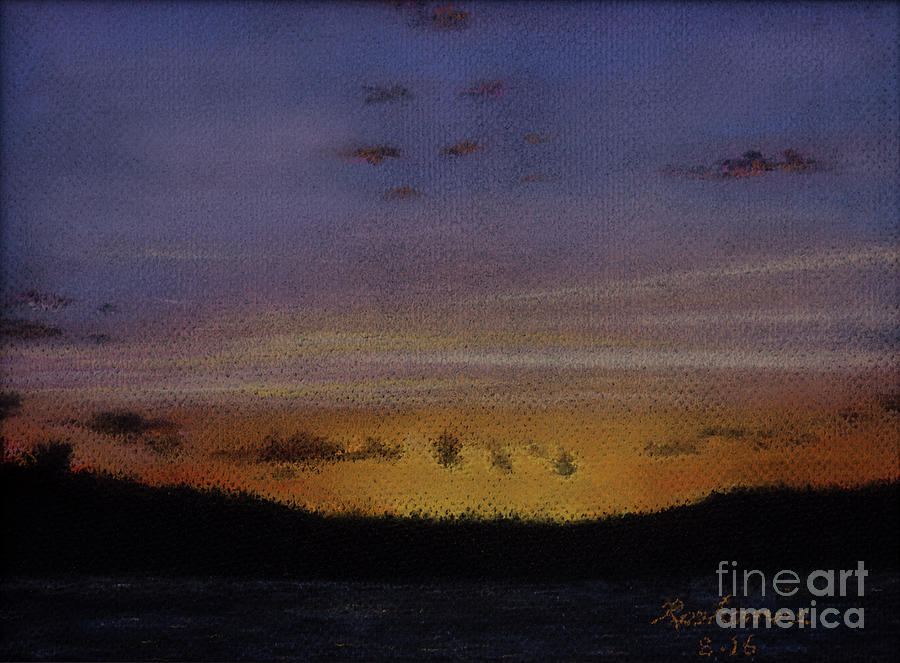 Afterglow Painting by Roshanne Minnis-Eyma