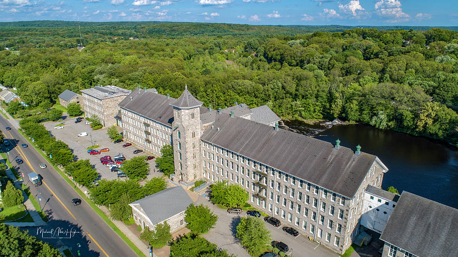 American Thread Mill #2 Photograph by Veterans Aerial Media LLC