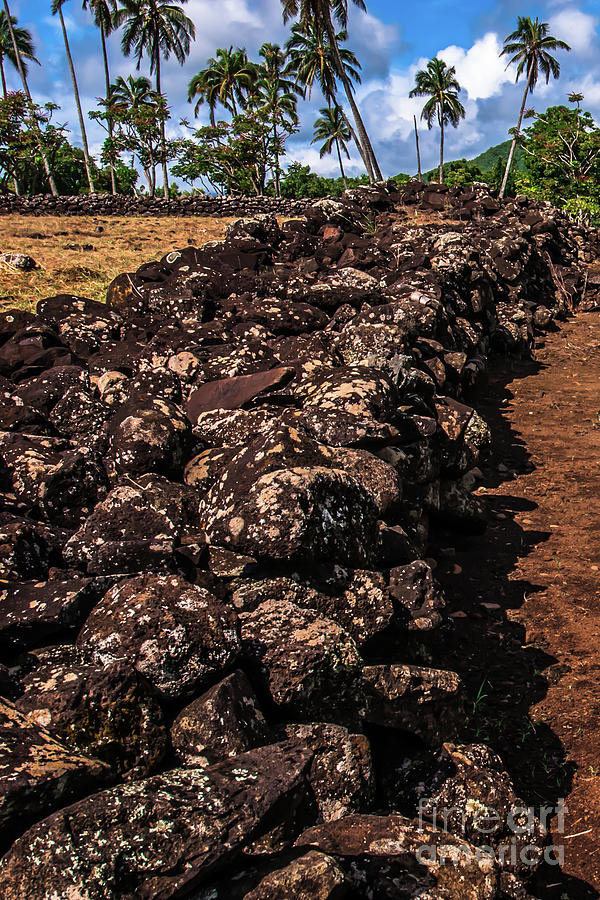 Ancient Heiau Kauai Hawaii Photograph by Blake Webster