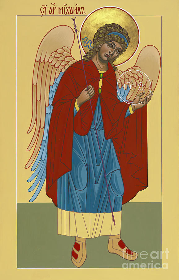 Archangel St Michael 193 Painting by William Hart McNichols