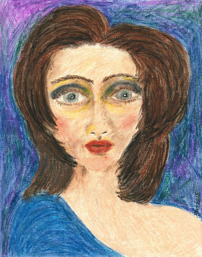 Aubrey Painting by Stacey Torres