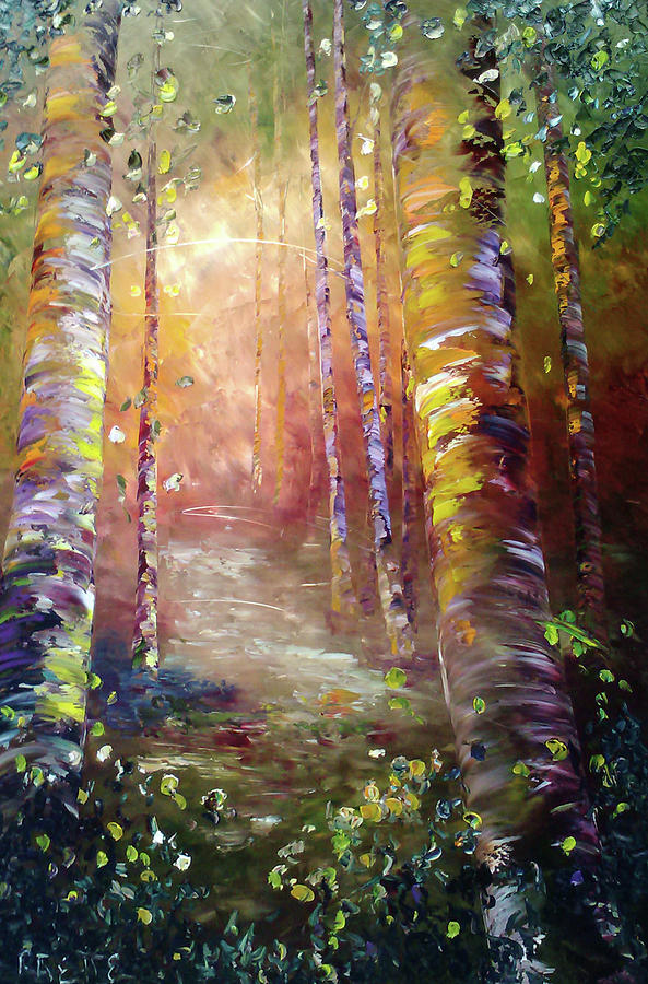 Autumn Essence Painting by Raette Meredith