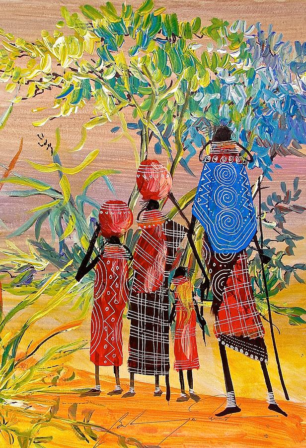 B 420 Painting by Martin Bulinya