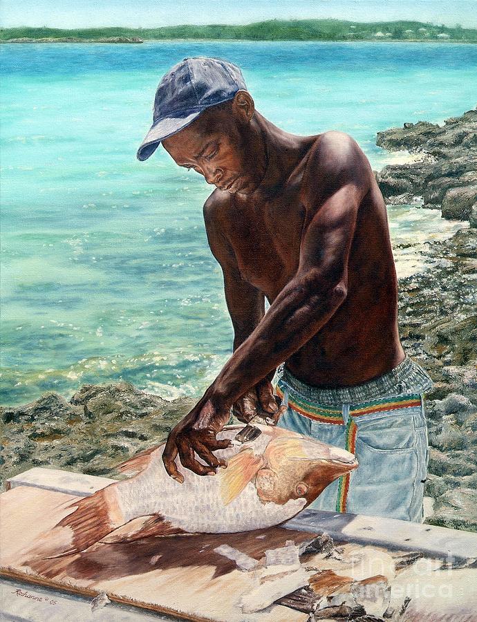 Bayside Painting by Roshanne Minnis-Eyma