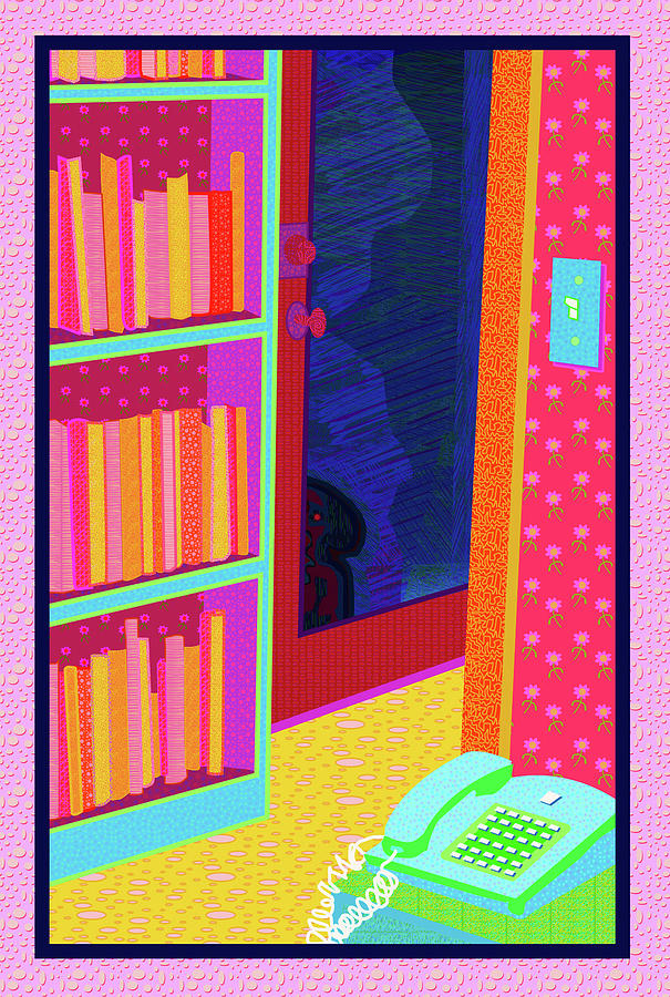 Behind The Door Digital Art by Rod Whyte