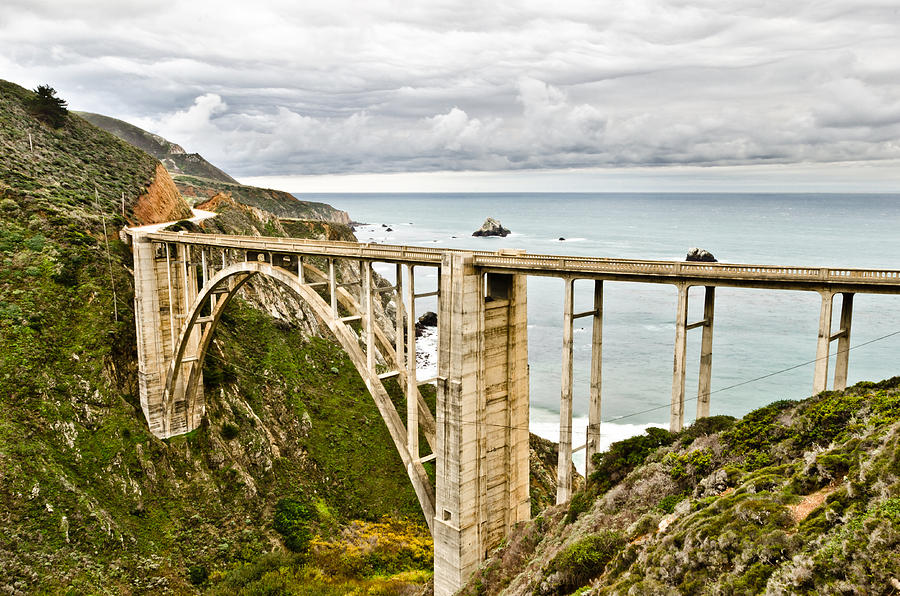 Bixby Bridge Photograph by Matt Halvorson