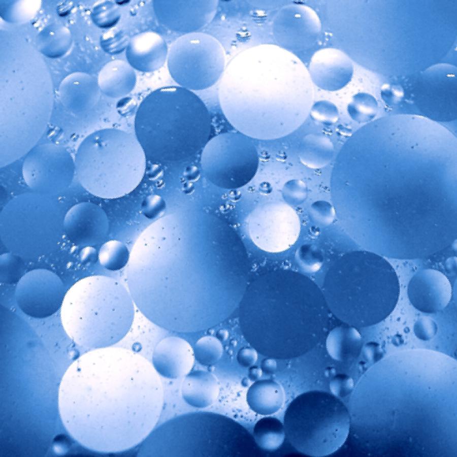 Blue Sphere Flow Digital Art by Steven Robiner