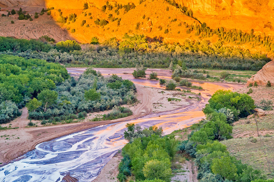 Tsegi Sunset - Canyon de Chelly National Monument Photograph Photograph by Duane Miller