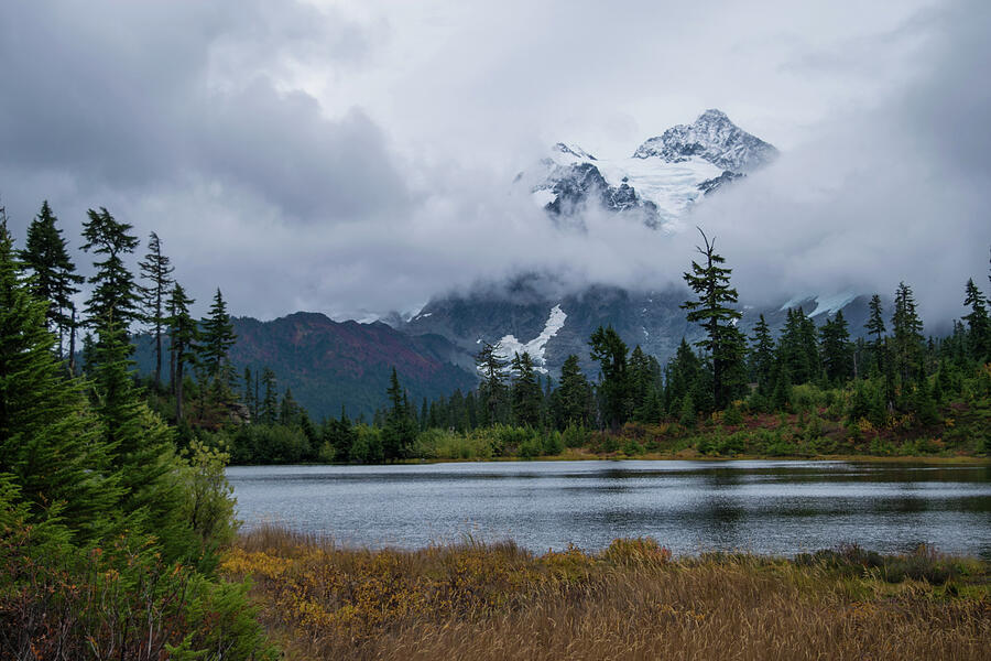 Cloud Mountain Photograph by Tom Cochran