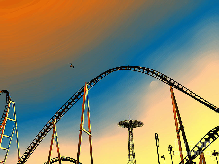 Coney Glow 1 Photograph by Onedayoneimage Photography