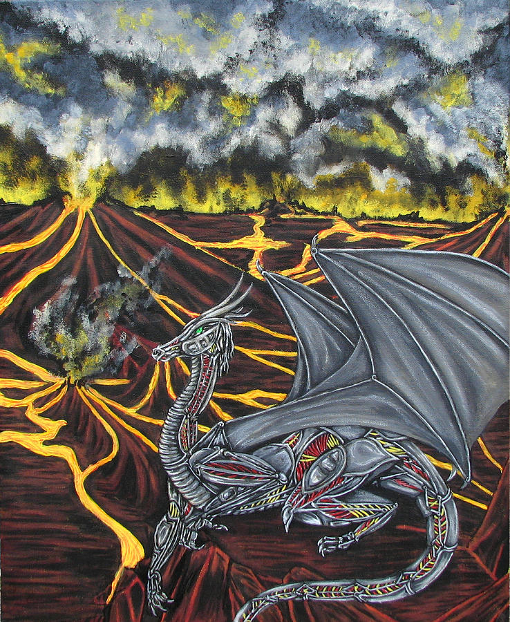 Desolation Painting by Megan Thompson