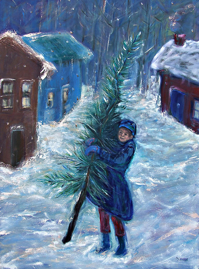 Dickens Tale Painting by Katt Yanda