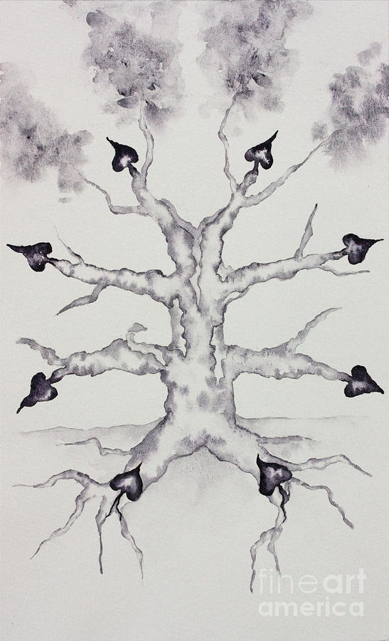 Eight of Spades Painting by Srishti Wilhelm