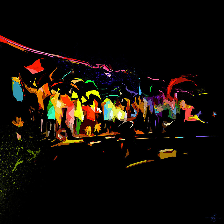 Elation Digital Art by Gina Harrison