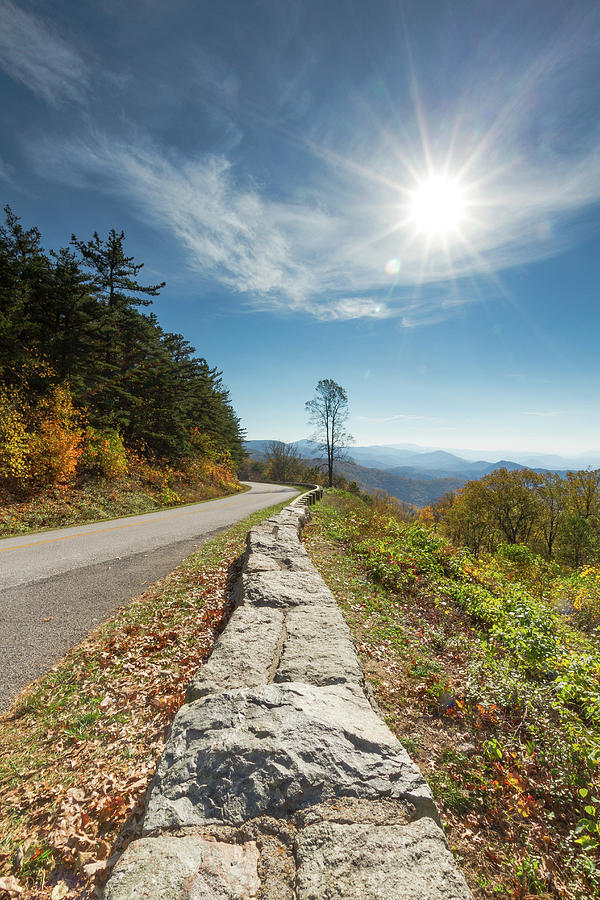 Fall on the BRP Photograph by Rob Narwid