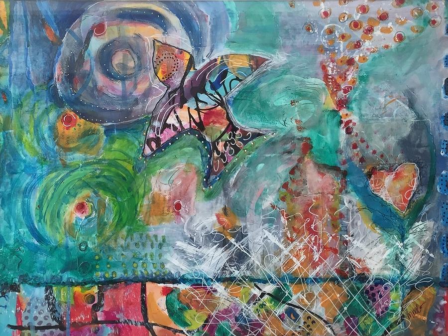 Fly the Coop Mixed Media by Mary Conner