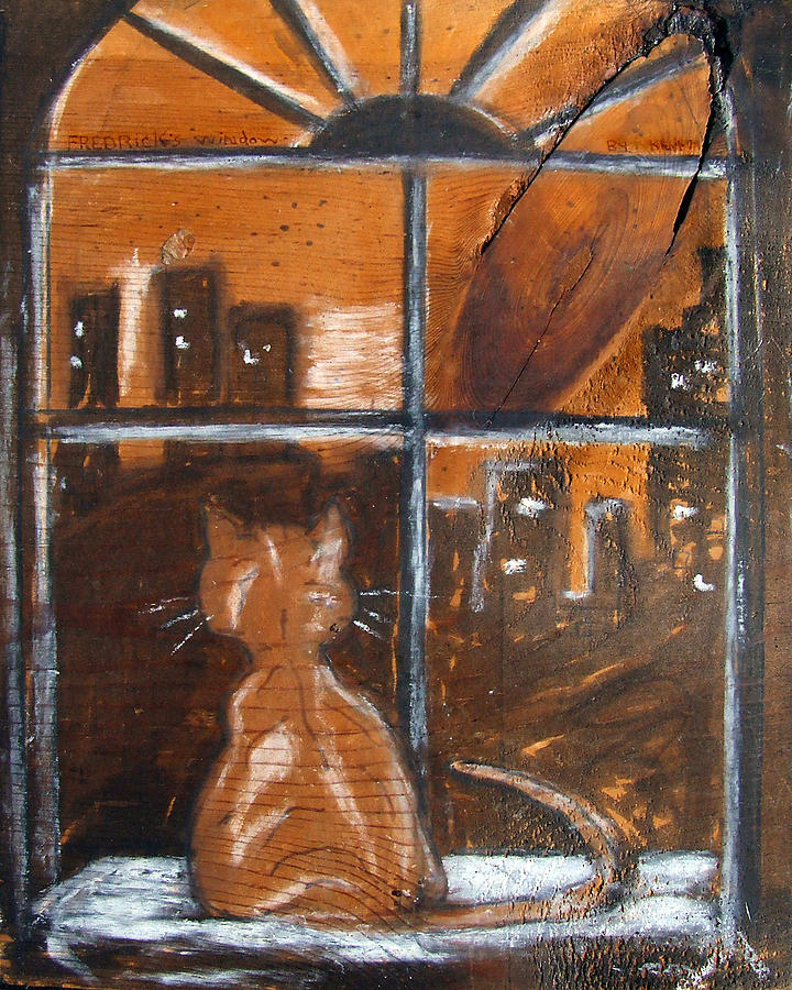 Fredricks Window Pastel by Katt Yanda