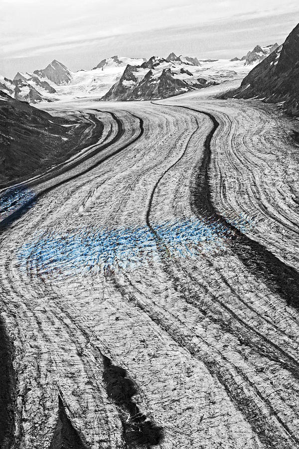 Glacier Alaska Photograph by Waterdancer 