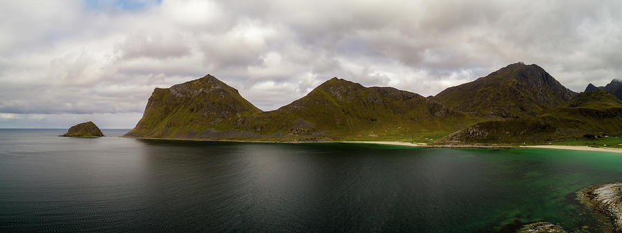 Haukland beach on Lofoten islands in Norway Photograph by Miroslav Liska