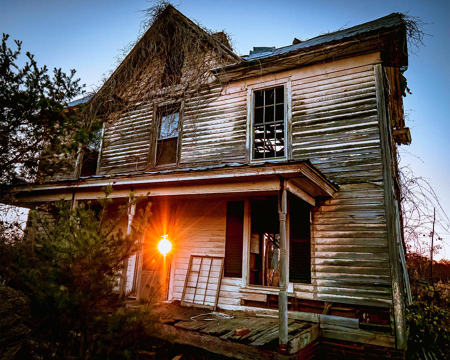 Haunted Sunset Photograph by Marshall Hurley