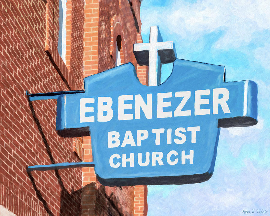 Historic Ebenezer Baptist Church - Sweet Auburn by Mark Tisdale