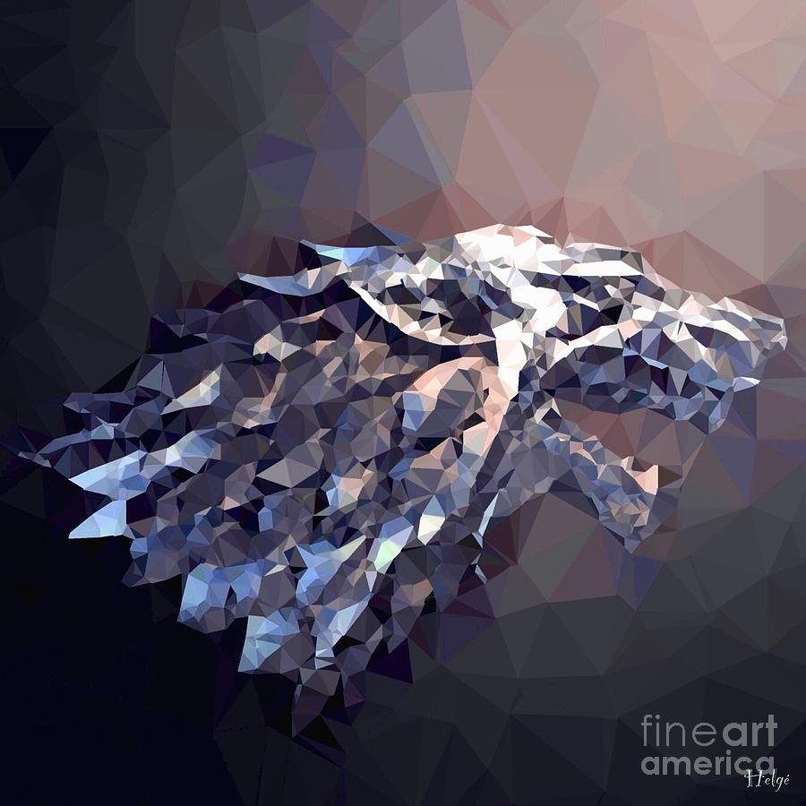 House Stark Digital Art by HELGE Art Gallery