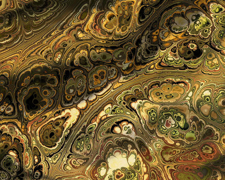 How Green Is My Valley Digital Art by Vic Eberly